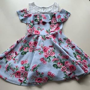 Girls floral dress